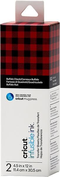 Cricut Infusible Ink överföringsark 2-pack (buffalo check)