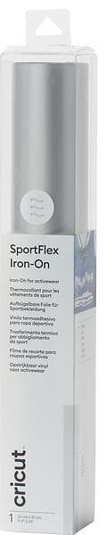 Cricut SportFlex Iron-On ark 30x60cm (silver)