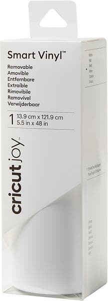 Cricut Joy Removable Smart Vinyl 14x122 cm (vit)