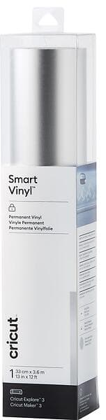 Cricut Smart Vinyl Permanent sheet ark 33 x 366 cm (silver)