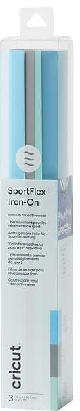 Cricut SportFlex Iron-On ark 3-pack (spa day)