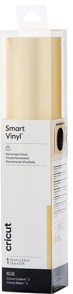 Cricut Smart Vinyl Permanent ark 33 x 366 cm (guld)