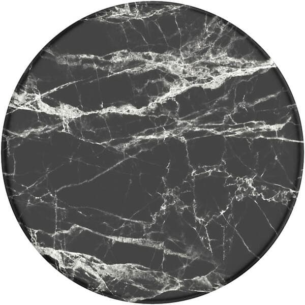 PopSockets Basic Black Modern Marble