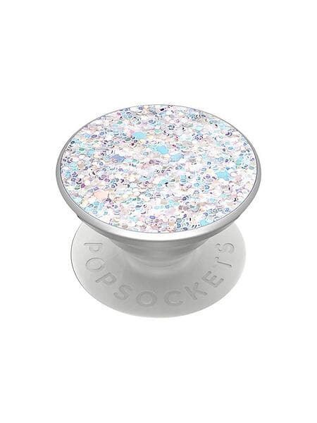 PopSockets Swappable PopGrip Sparkle Snow White