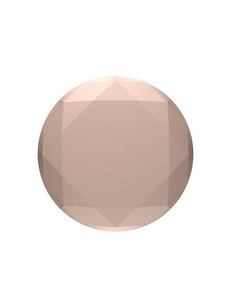 PopSockets Swappable PopGrip - Metallic Diamond Rose Gold