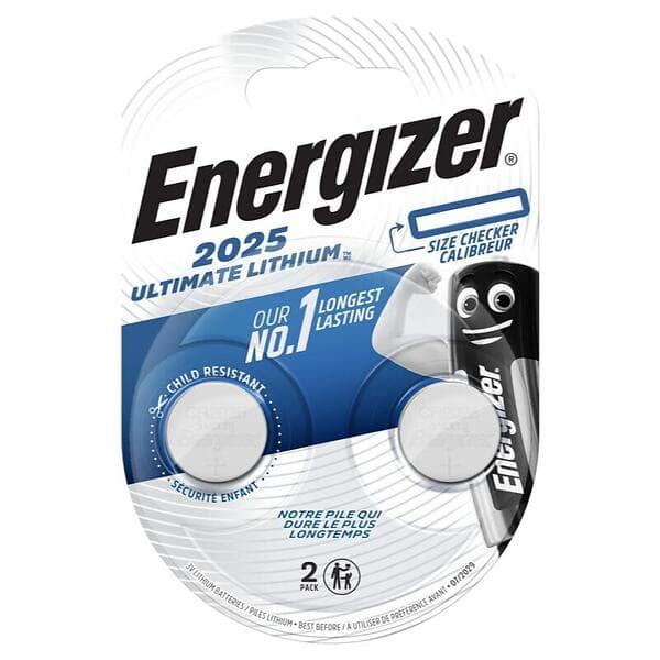 Energizer CR2025 2-pack