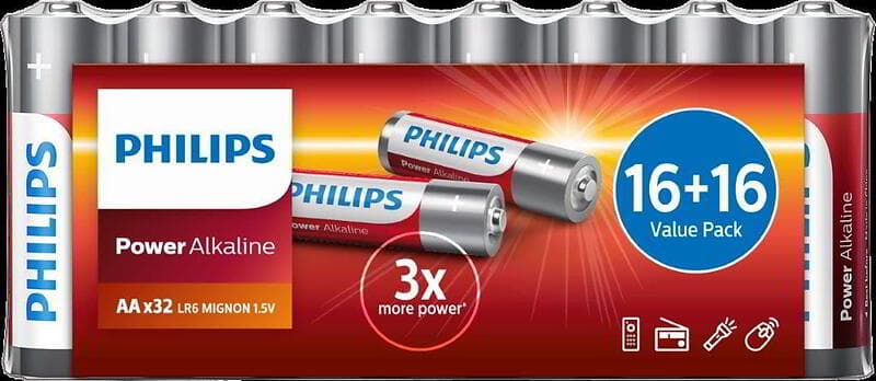 Philips AA/LR6 32-pack