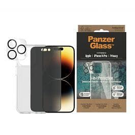 PanzerGlass™ 3-in-1 Privacy Protection Pack for Apple iPhone 14 Pro