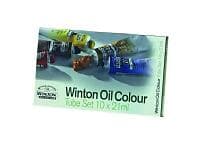 Winsor & Newton Winton Oljefärgstuber 21ml Set 10st