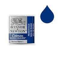 Winsor & Newton Cotman Akvarellfärg Prussian Blue 538 1,7ml