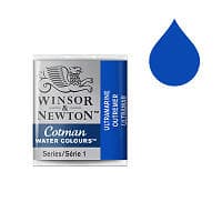 Winsor & Newton Cotman Akvarellfärg Ultramarine 660 1,7ml