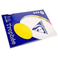 Clairefontaine Trophee Solnedgångsgul 80g A4 100 st