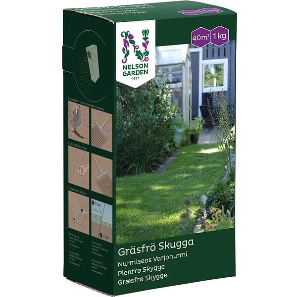 Nelson Garden Gräsfrö Skugga 1kg