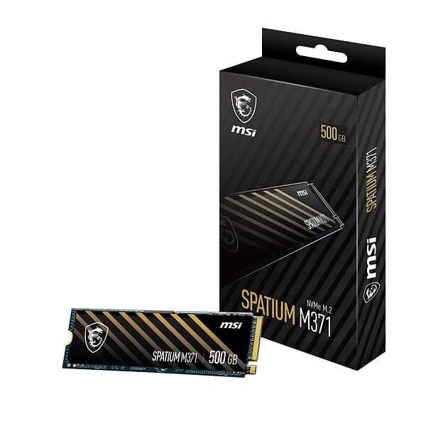 MSI Spatium M371 NVMe M.2 SSD 500GB