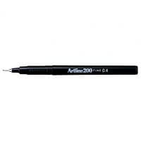 Artline 200 Fineliner Fine 0,4mm (svart)