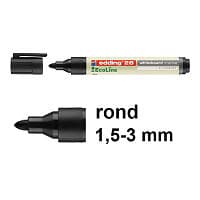 Edding EcoLine 28 Whiteboardpenna (svart)