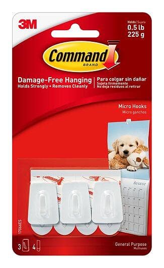 3M Command Micro Hooks (3st)