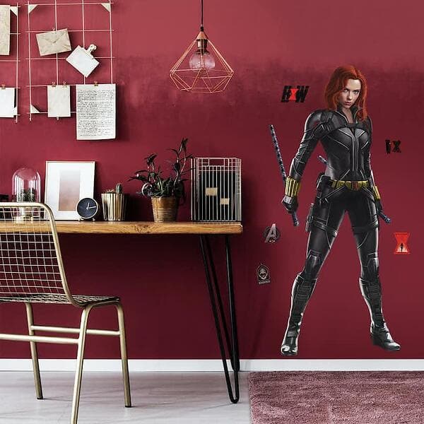 RoomMates Väggdekor Black Widow Giant Peel & stick Wall Decals RMK4301GM