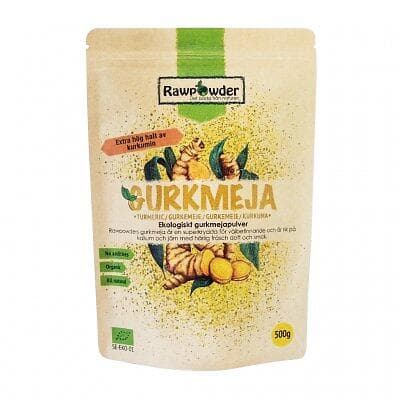 Rawpowder Gurkmeja Pulver 500g