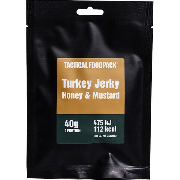 Tactical Foodpack Turkey Jerky Honey & Mustard 40g