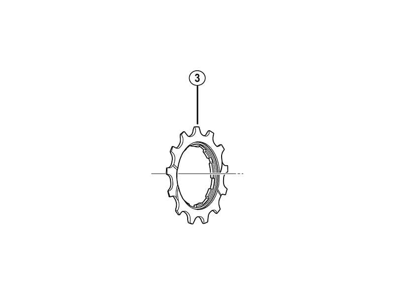 Shimano CS-HG50-10 13T