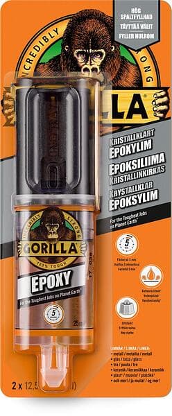 Gorilla Glue Epoxy Plastlim 2-komponent 25ml