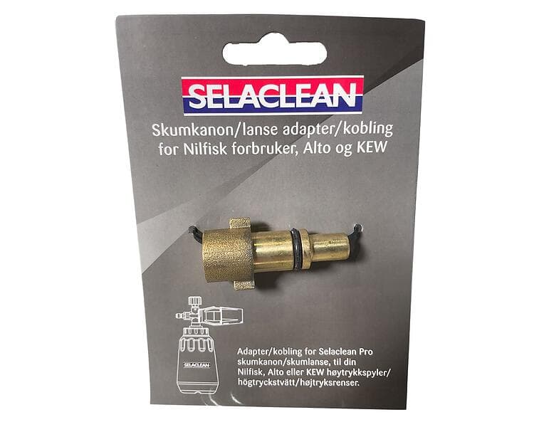 Selaclean Högtryckskoppling 1/4'' inv. för Nilfisk Hobby/KEW/Alto
