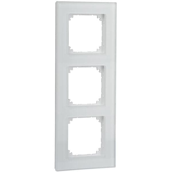 Schneider Electric Exxact Solid Ram glas, vit 3 fack