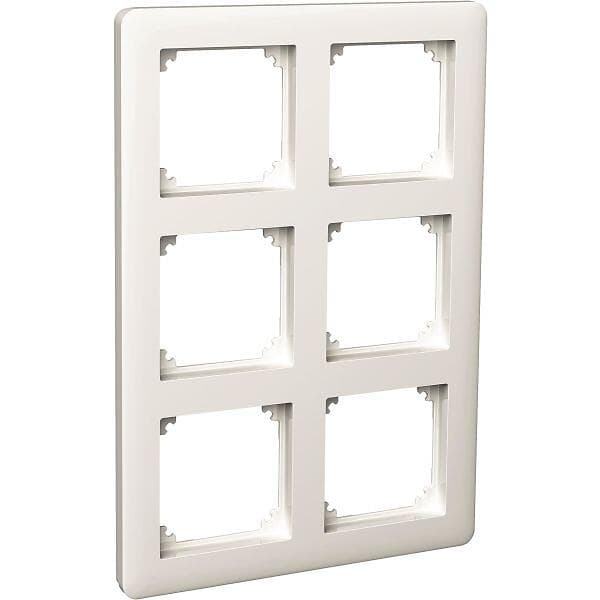 Schneider Electric Exxact WDE002346 Kombinationsram 3x2-fack, vit