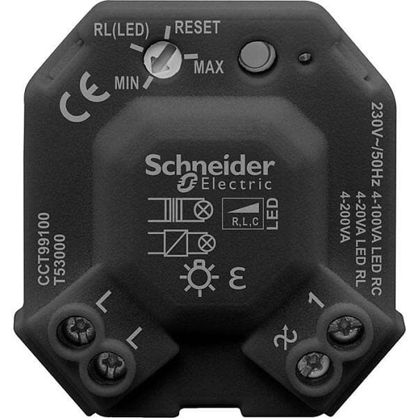 Schneider Electric Exxact CCT99100 Dosdimmer universal, 4-200 W