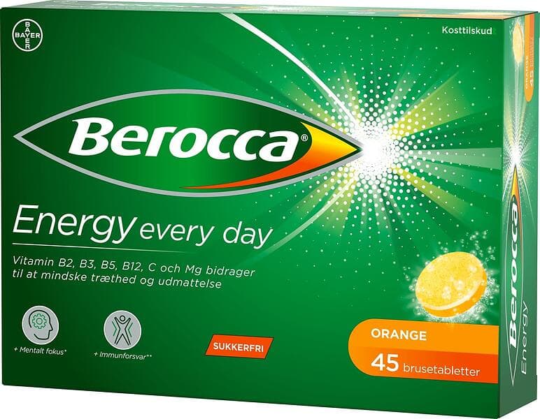 Berocca Energy Cassis & Berries 45 Brustabletter