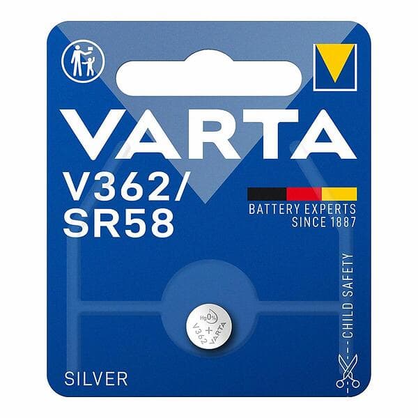 Varta Silver Knappcellsbatteri V362/SR58