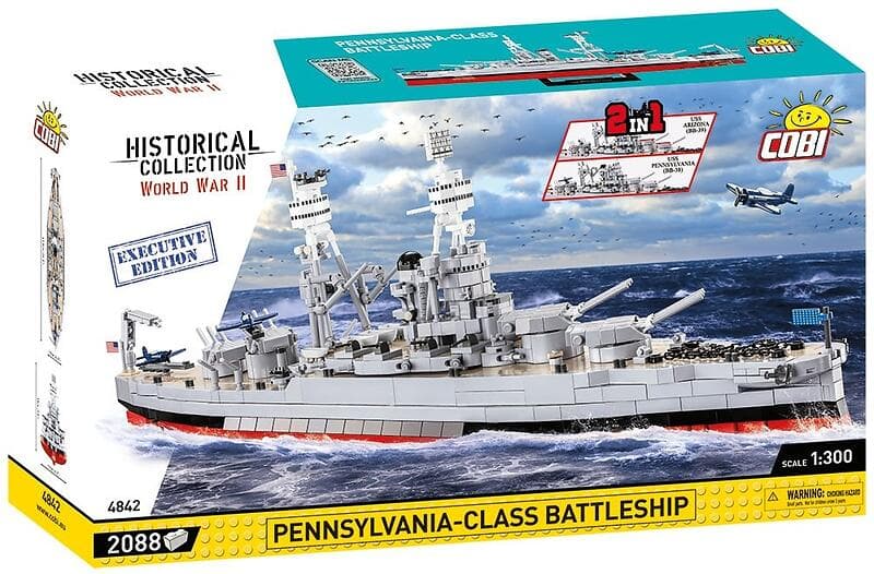 Cobi Battleship Pennsylvania Class 2in1