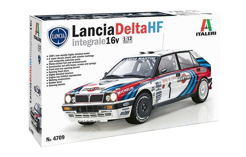 Italeri Lancia Delta HF integrale 16v 1:12