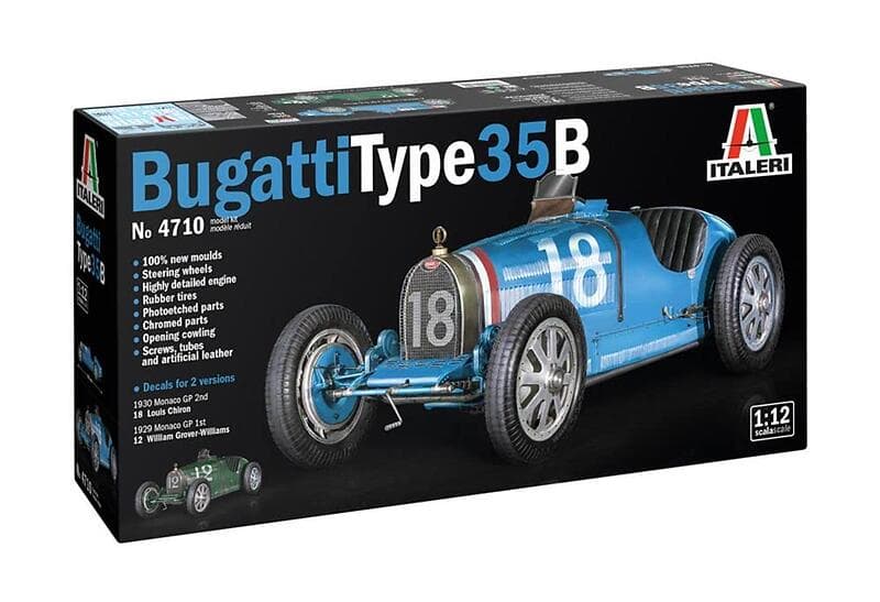 Italeri Bugatti Type 35B 1:12