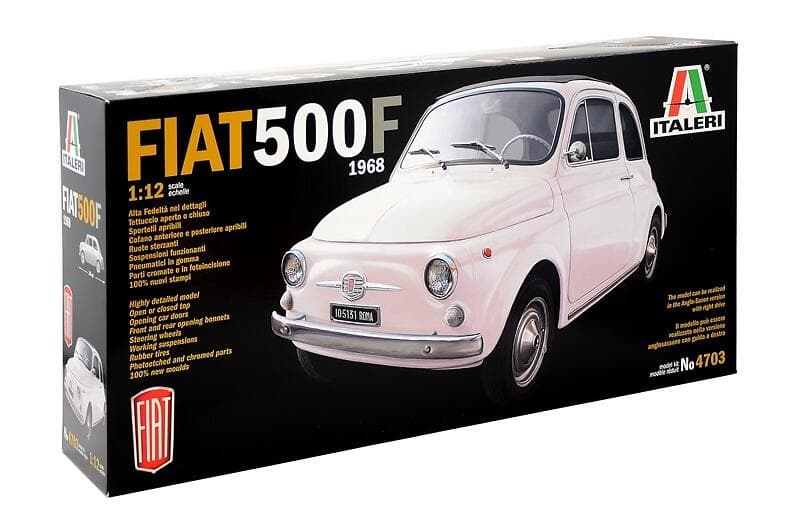 Italeri Fiat 500F 1968 1:12