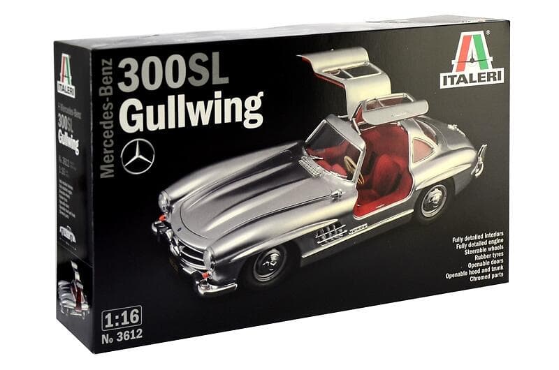 Italeri Mercedes Benz 300 SL Gullwing 1:16