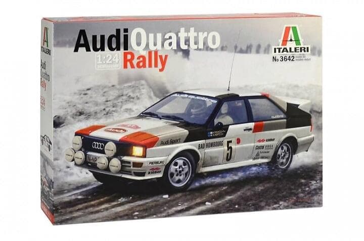 Italeri Audi Quattro Rally 1:24