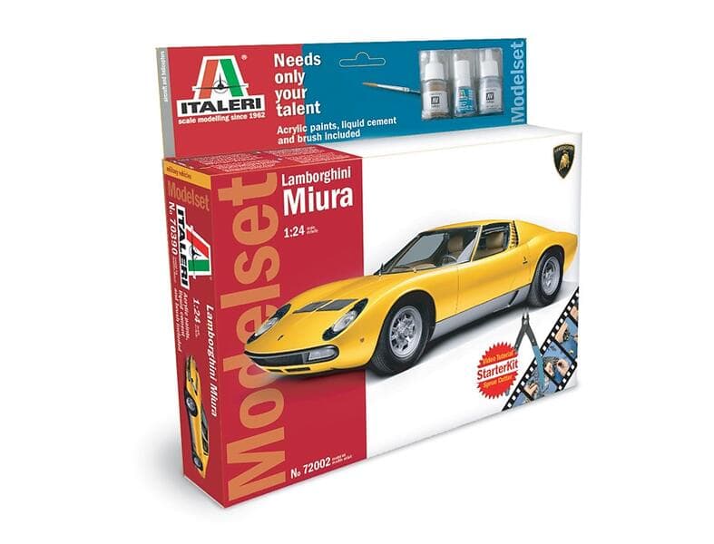 Italeri Lamborghini Miura Startsett 1:24