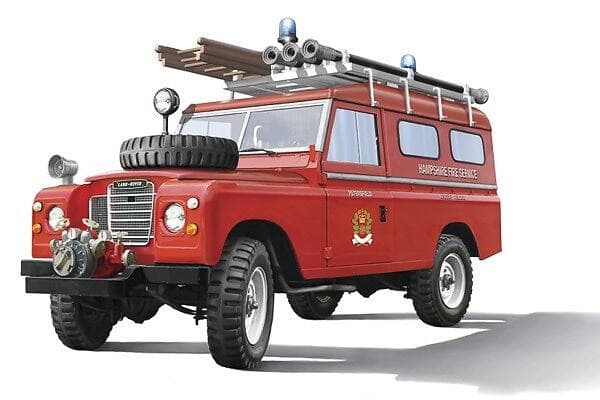 Italeri Land Rover Fire Truck 1:24