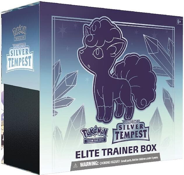 Pokémon TCG Sword & Shield Silver Tempest: Elite Trainer Box