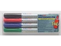 Artline Whiteboardpenna 541T 4 fÃ¤rger