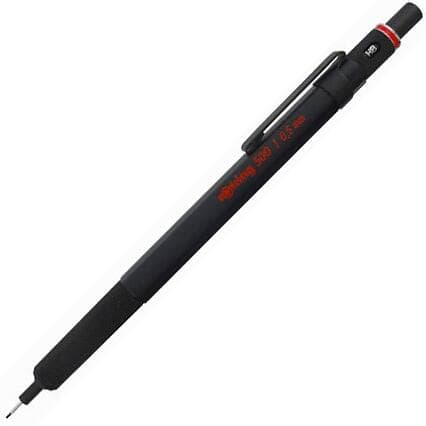 Rotring 500 Stiftpenna Svart 0,5 mm MM