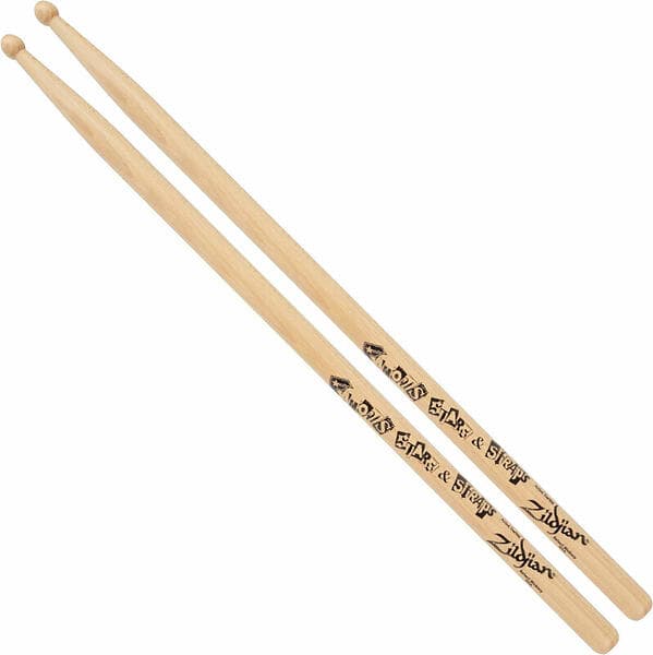 Zildjian ZASTBF Travis Barker Famous S&S Natural Drumsticks