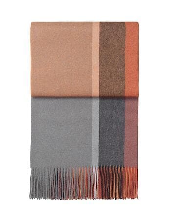 Manhattan Elvang Pläd Terracotta/Red magma