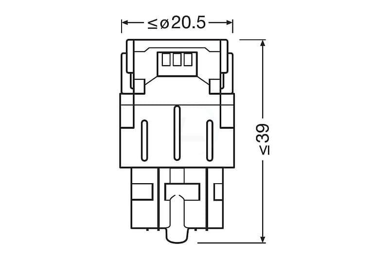 Osram LEDriving SL W21/5W 6000k (sett)
