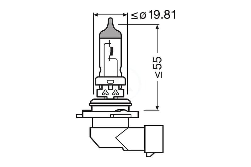 Osram Super Bright Premium HB4 halogenlampa
