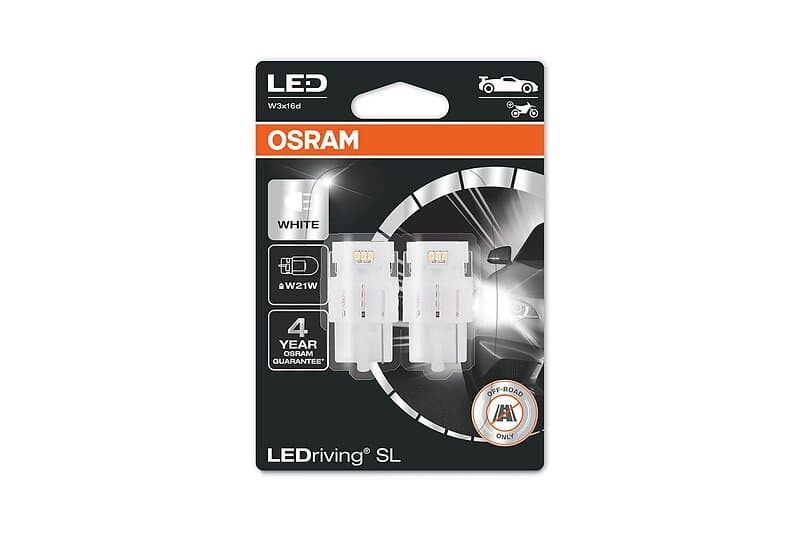 Osram LEDriving SL W21W Oransje (sett)