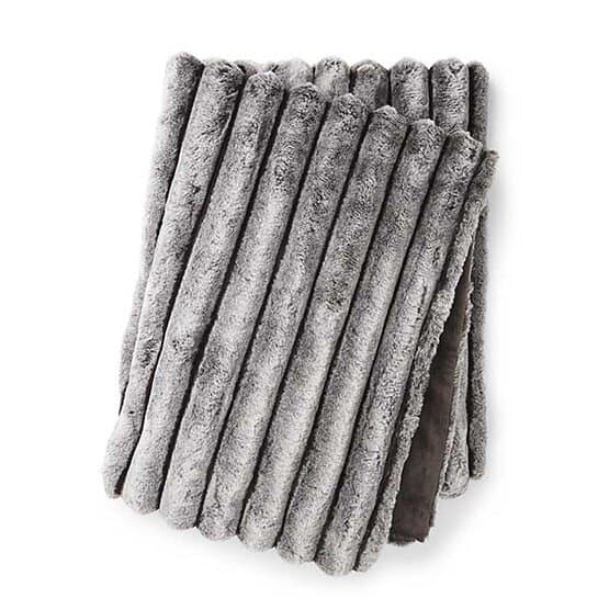 Skinnwille Pläd Rocky Smoke (180x120cm)