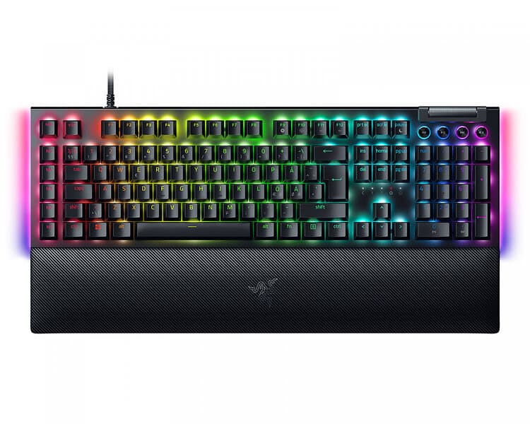 Razer BlackWidow V4 Pro Green Switch (Nordisk)